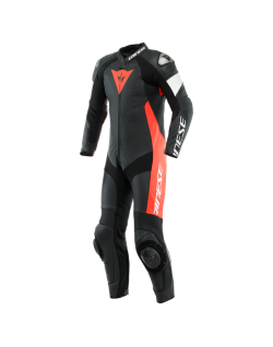 DAINESE - Combinaison 1 pce TOSA noir/rouge