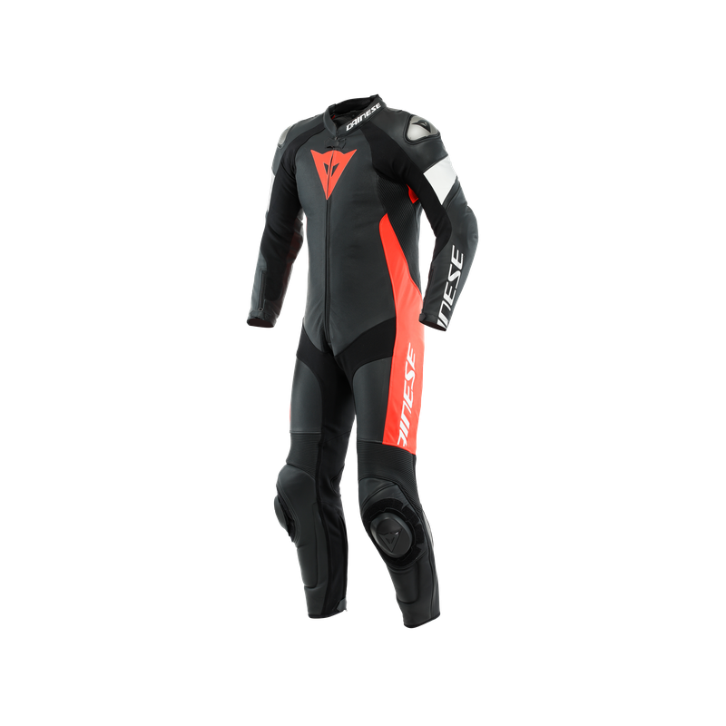 DAINESE - Combinaison 1 pce TOSA noir/rouge