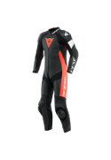 DAINESE - Combinaison 1 pce TOSA noir/rouge