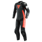 DAINESE - Combinaison 1 pce TOSA noir/rouge