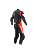 DAINESE - Combinaison 1 pce TOSA noir/rouge