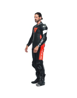 DAINESE - Combinaison 1 pce TOSA noir/rouge