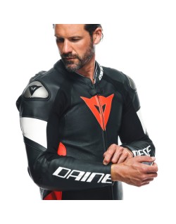 DAINESE - Combinaison 1 pce TOSA noir/rouge