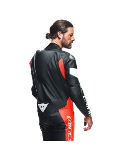 DAINESE - Combinaison 1 pce TOSA noir/rouge