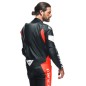 DAINESE - Combinaison 1 pce TOSA black/fluo red