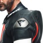 DAINESE - Combinaison 1 pce TOSA noir/rouge