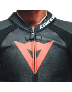 DAINESE - Combinaison 1 pce TOSA noir/rouge