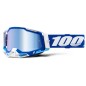 100% - Masque RACECRAFT 2 Bleu - Ecran Iridium bleu