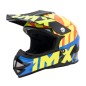 IMX - Casque JUNIOR FMX bleu/jaune/rouge