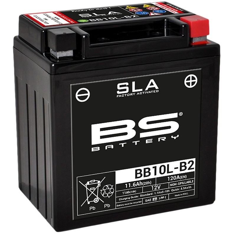 BS BATTERY - Batterie SLA sans entretien BB10L-A2/B2