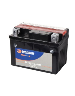 TECNIUM - Batterie sans entretien avec pack acide BTX4L-BS