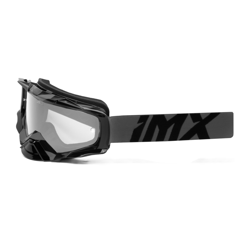 IMX - Masque DUST graphic gris/noir - Ecran fumé + Clair inclus