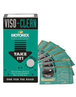 MOTOREX - Lingette nettoyante pour casque VISO CLEAN (à l'unité)