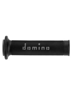 DOMINO - Revêtements de poignée A010 sans gauffrage noir/gris