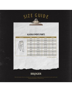 BROGER - Pantalon homologué ALASKA II - vert olive