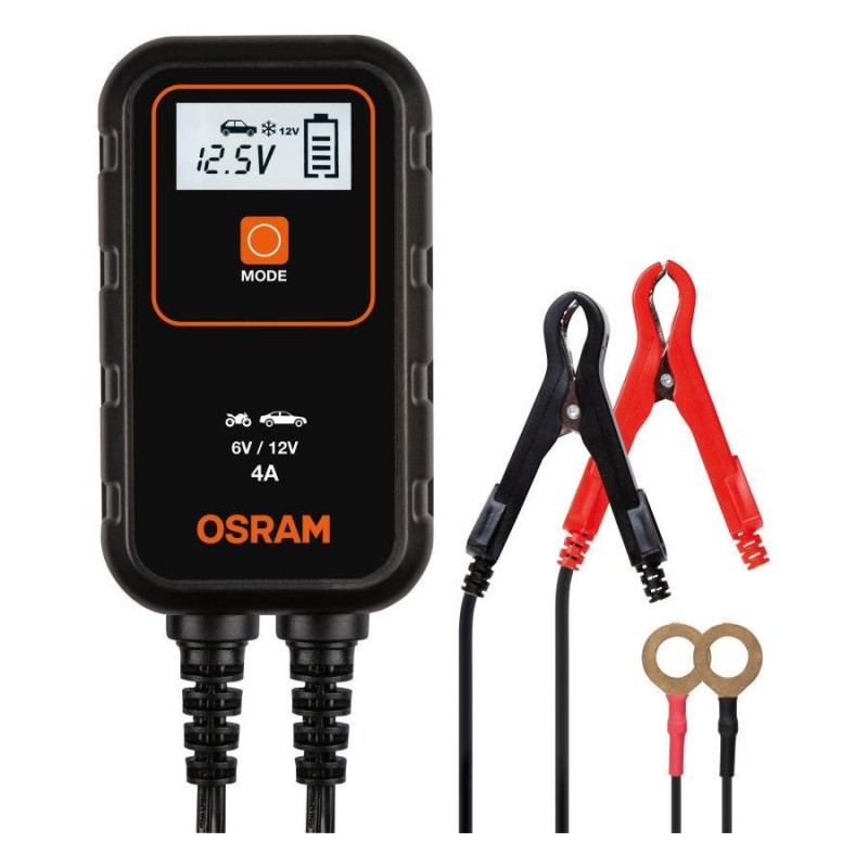 OSRAM - Chargeur de Batterie 6V/12V 4A