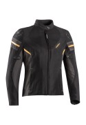 IXON - Blouson textile ILANA EVO noir/or - Femme