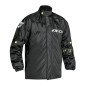 IXON - Veste de pluie MADDEN noir/jaune vif