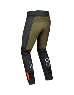 BERING - Pantalon ZEPHYR noir/kaki/orange
