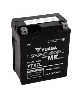 Yuasa - Batterie Ytx7l SLA AGM - Sans Entretien - Prête à l'emploi.