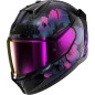 SHARK - Casque D-SKWAL 3  MAYFER KVX noir/violet/rose