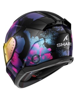 SHARK - Casque D-SKWAL 3  MAYFER KVX noir/violet/rose