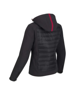 SEGURA - Blouson LADY NATCHO 2 noir/rouge