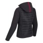 SEGURA - Blouson LADY NATCHO 2 noir/rouge