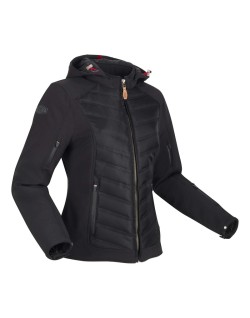 SEGURA - Blouson LADY NATCHO 2 noir/rouge