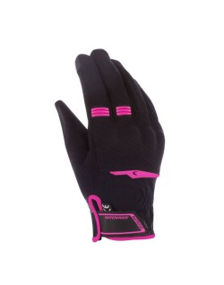 BERING - Gant LADY BORNEO EVO Noir/fuschia