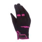 BERING - Gant LADY BORNEO EVO Noir/fuschia