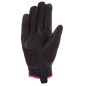 BERING - Gant LADY BORNEO EVO Noir/fuschia