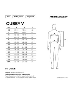 REBELHORN - Veste touring CUBBY V