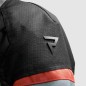 REBELHORN - Veste touring CUBBY 5 bleu/gris/rouge