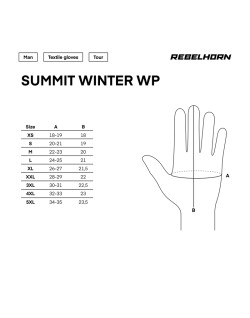 REBELHORN - Gants Hiver SUMMIT WP