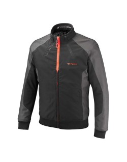 IXON - Blouson textile SIWA - Noir/gris/rouge