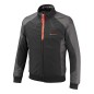 IXON - Blouson textile SIWA - Noir/gris/rouge