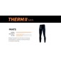 REBELHORN - THERM II PANT hiver - noir/gris