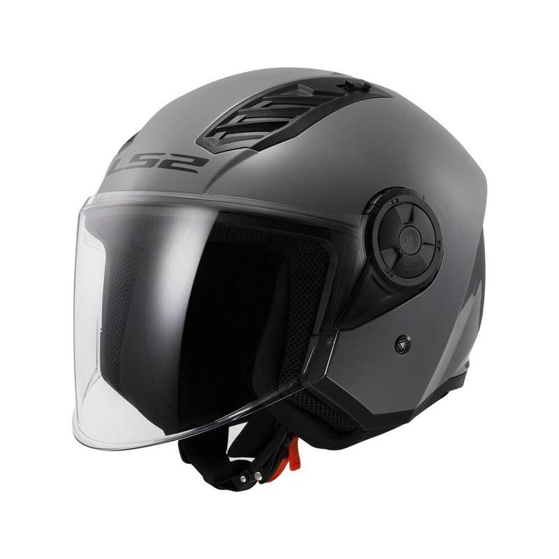 LS2 - Casque jet LS2 OF616 Airflow II gris nardo