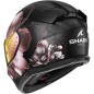 SHARK - Casque D-SKWAL 3  MAYFER KVQ noir/rose mat