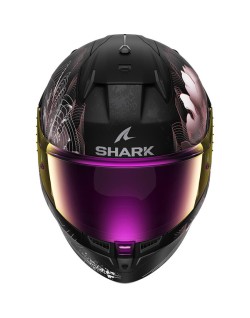 SHARK - Casque D-SKWAL 3  MAYFER KVQ noir/rose mat