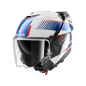 SHARK - Casque modulable OXO SIKTER bleu blanc rouge