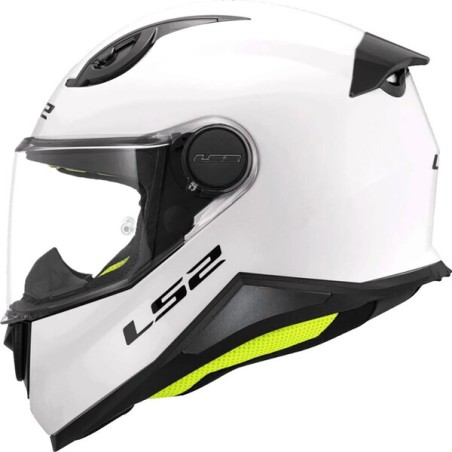 LS2 - Casque enfant FF812 Kid Solid Blanc brillant