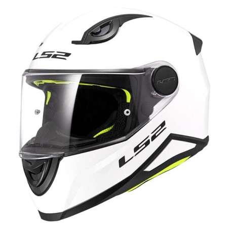 LS2 - Casque enfant FF812 Kid Solid Blanc brillant