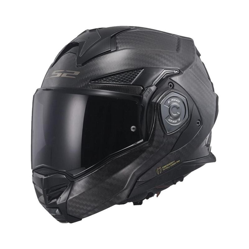 LS2 - Casque ADVANT X solid mat CARBONE