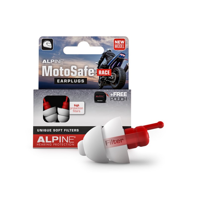 ALPINE - Bouchons d'oreilles MotoSafe® Racing