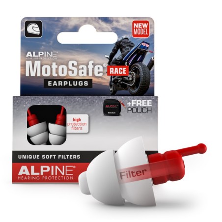 ALPINE - Bouchons d'oreilles MotoSafe® Racing